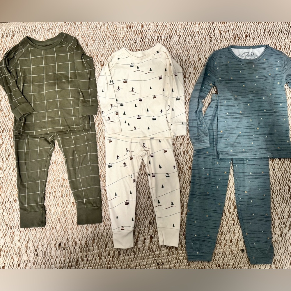 Cozy Kids Pajama Set - 3 pairs for the listed price